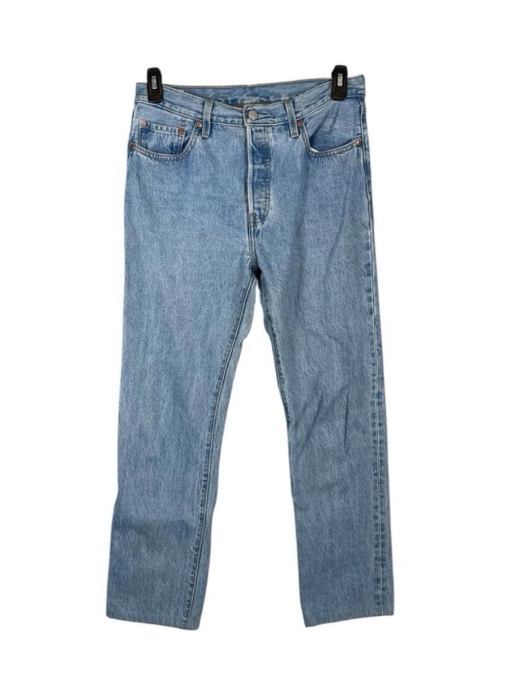 Levi's  Vintage 501 Women's Light Blue Button Fly Straight Jeans